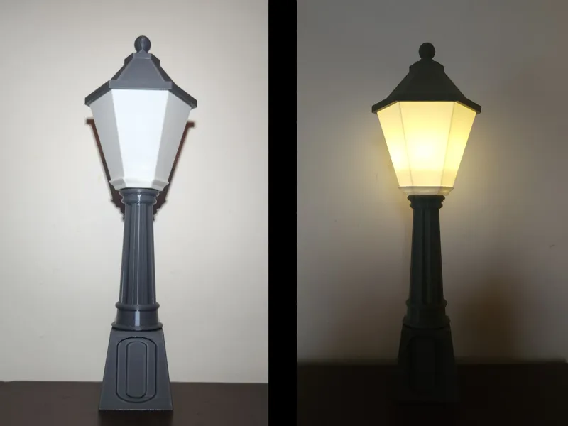 Street Lamp Light | Tea Light Compatable