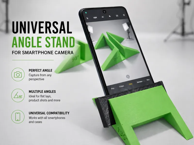 Universal Smartphone Camera Angle Stand
