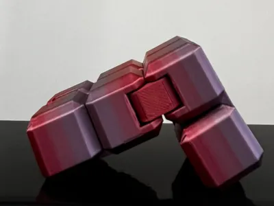 Infinity Cube - Print In Place