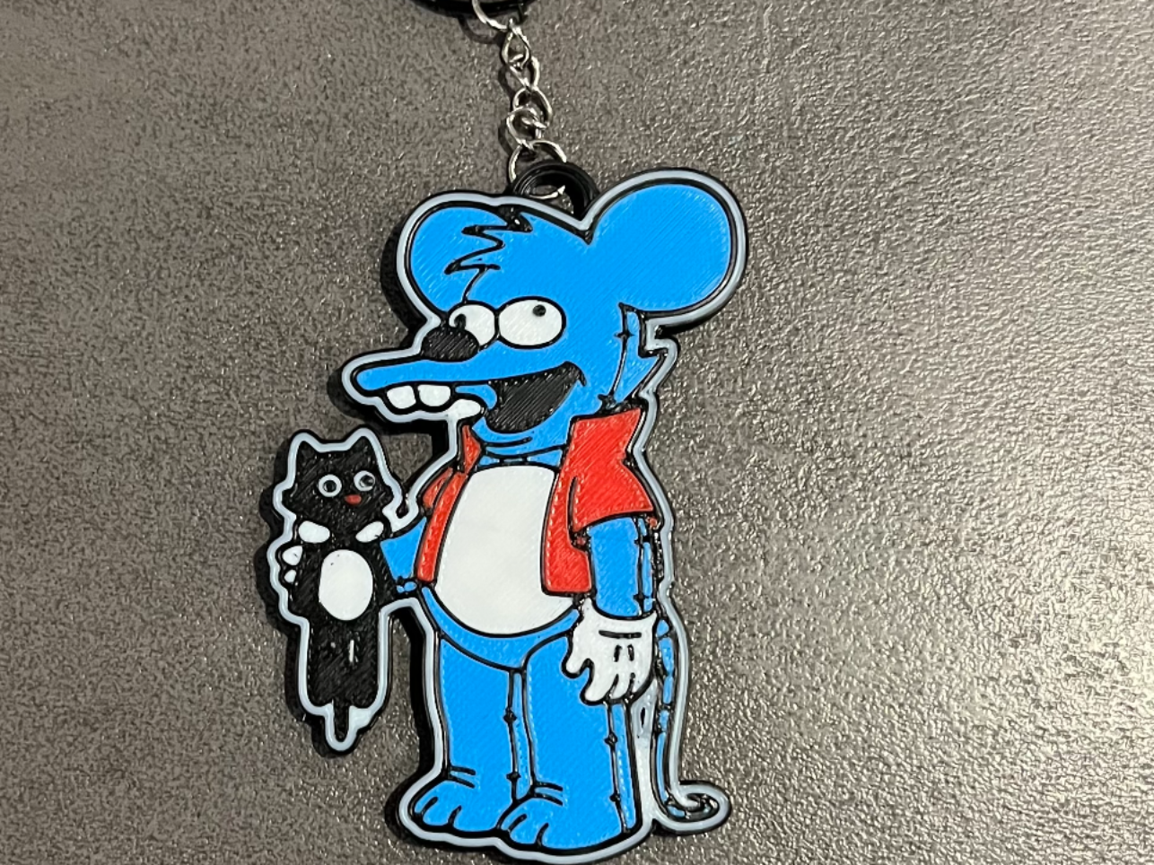 Grattachecca & Fichetto keychain