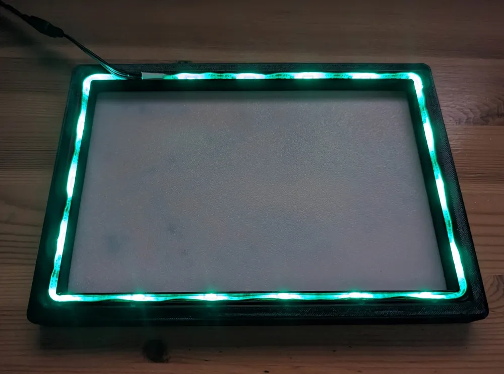 Mdf Led Insert Wall Art Frame LED Insert by Ken Mills - MakerWorld