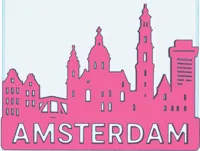 Silhouette skyline d'Amsterdam — photo 3