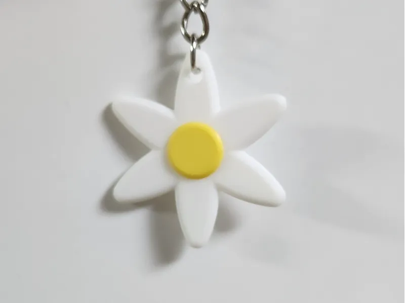 Daisy Keychain