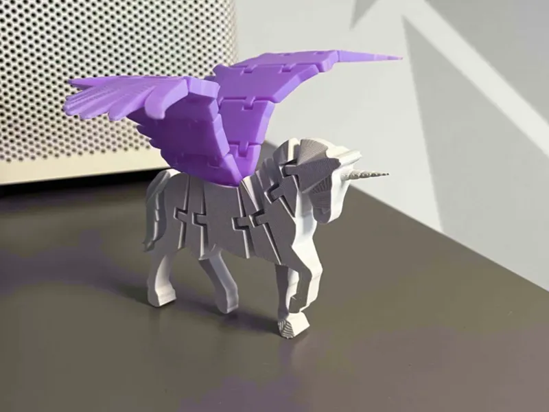 Flexi Pegasus/Alicorn With Moving Wings! 