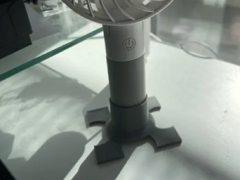 Miniso hand fan stand