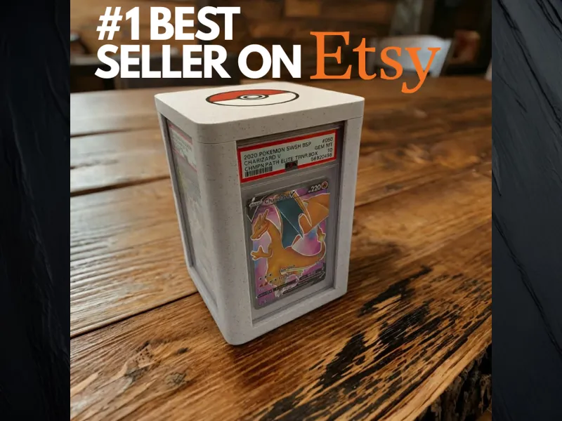 Pokemon Pokeball Inspired PSA Graded Slab Holder 