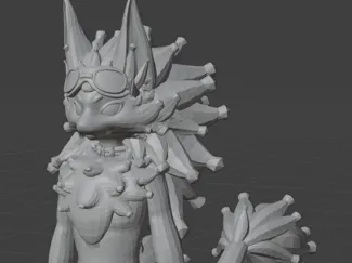 Novabeast Statue