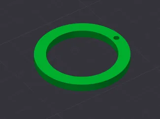 Hoop ear ring