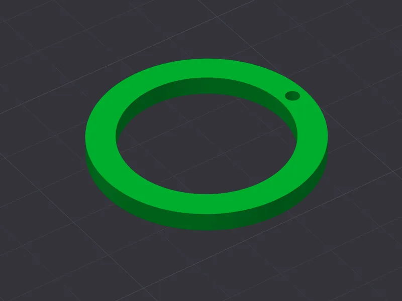 Hoop ear ring