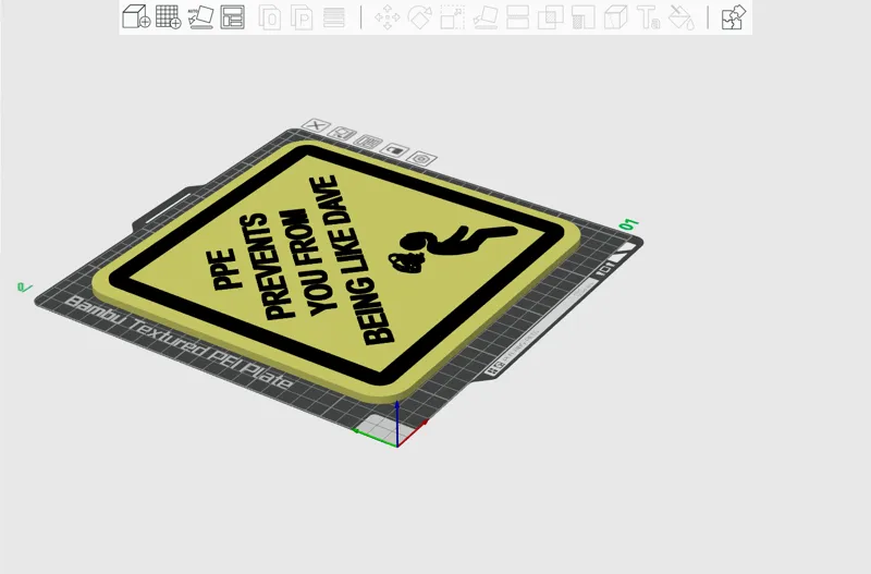 PPE Sign