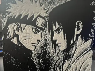 Hueforge Naruto and Sauske 