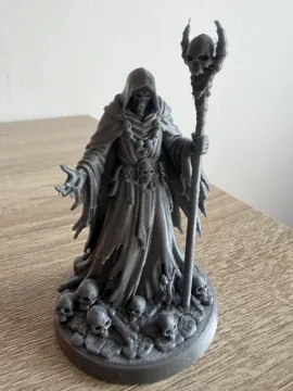 Modelo para impresión 3D: Necromancer — vista de referencia 3