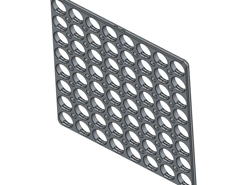 D-Lock PANEL-BLANK 8x8