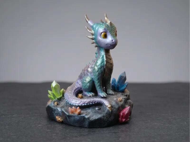 Auralith, the Crystal Hatchling