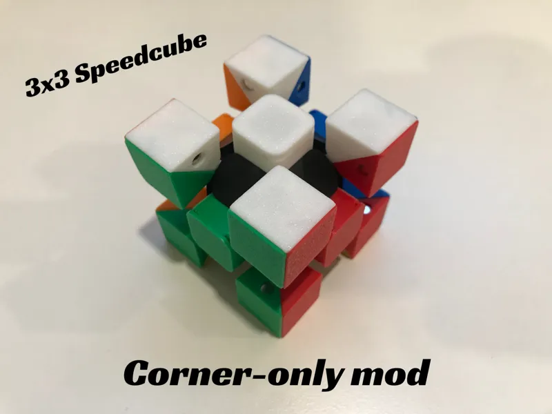 Corner-only mod for 3x3 Speedcube