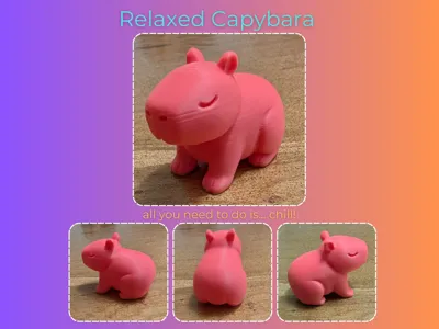 Relaxed Capybara