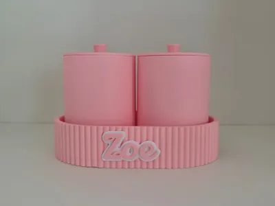 Q-tip and Cotton Ball Holder Kit