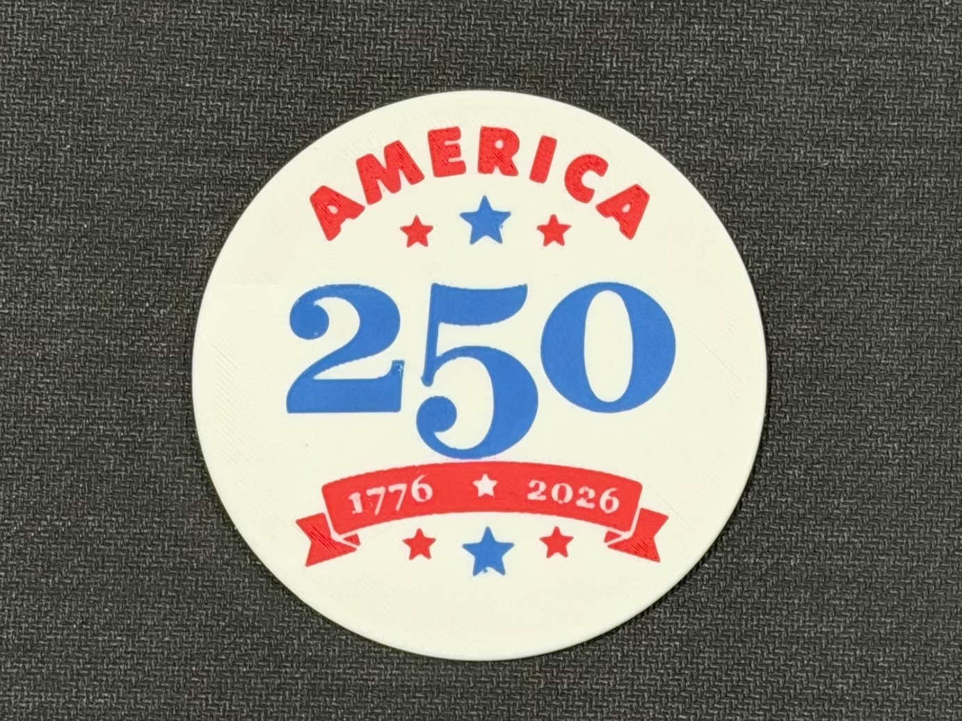 USA 250 Years Coaster