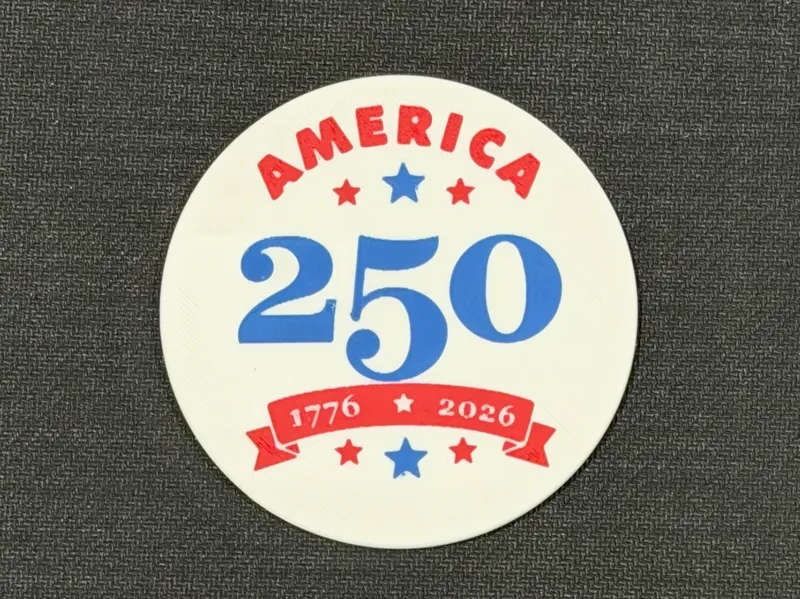 USA 250 Years Coaster