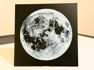 Hinged Frame - Moon