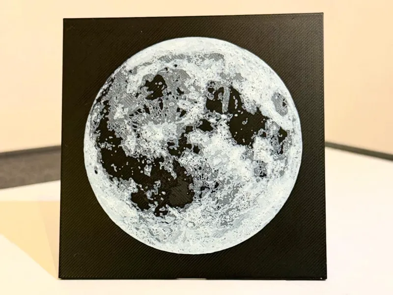 Hinged Frame - Moon