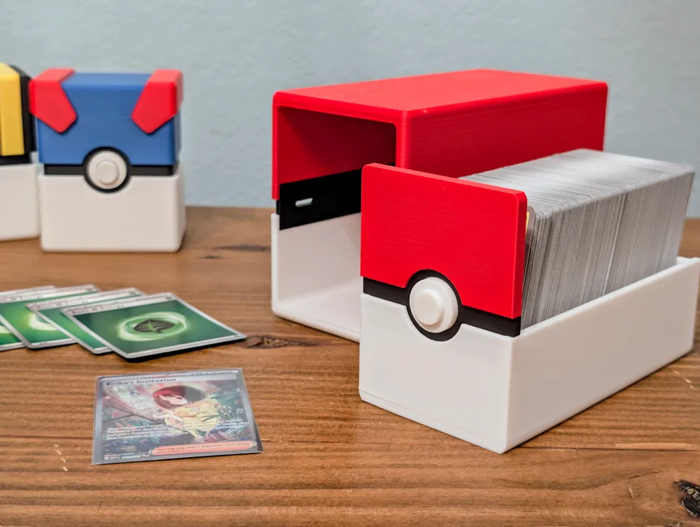 pokemon card holder box Amazon.com: FunGuys Graded Card Storage Box, Trading Card Case for PSA  Graded Pokemon Cards, Sports Card Storage Boxes as PSA Card Holder,  Baseball Card Slab Case Holder for Trading Cards : FunGuys:
