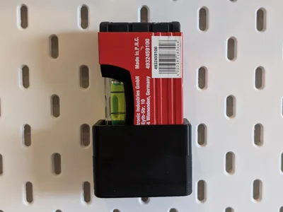 Skadis Holder for Milwaukee spirit level