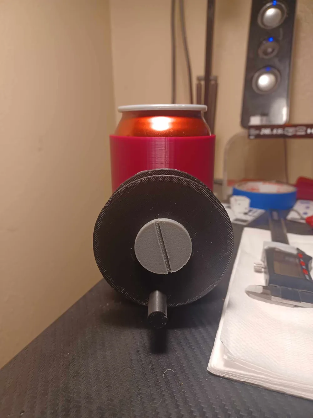 Can Holder/Koozie Kite Fishing Reel by ssweat MakerWorld