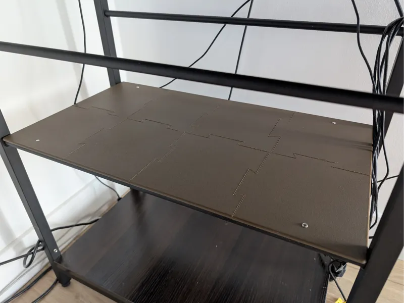 Bestier Low Profile Storage Shelf