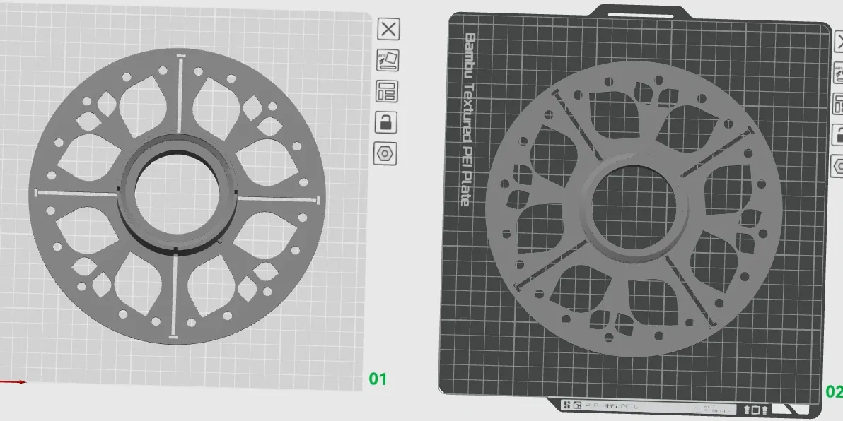 Miniatura 3 do modelo 3D 可收回剩余耗材的料盘