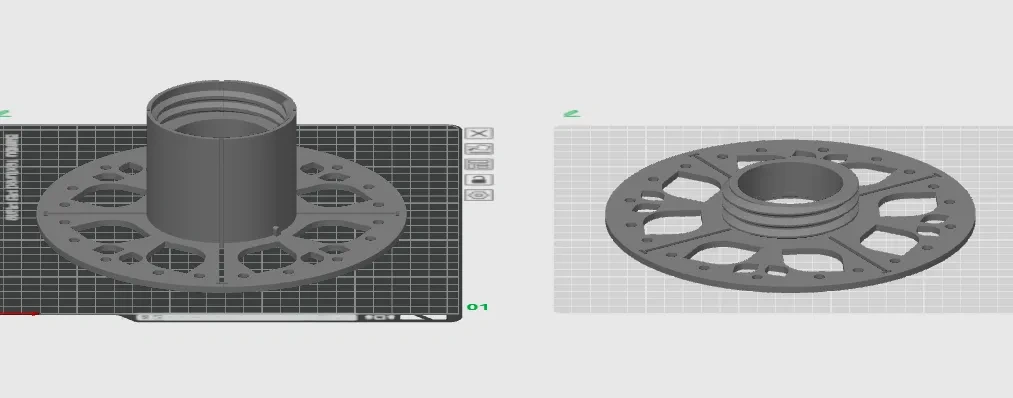 Miniatura 1 do modelo 3D 可收回剩余耗材的料盘