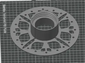 A filament spool that allows for the retrieval of leftover filament