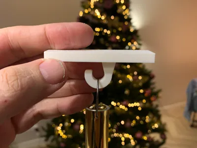 Ceiling hook (for double-side mounting tape)
