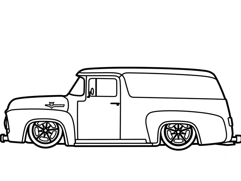 1956 FORD PANEL