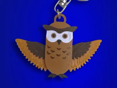 Owl Keychain