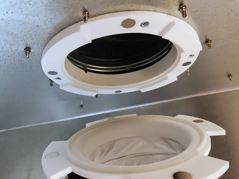 Magnetic Ventilation Adapter 100mm duct to 125mm