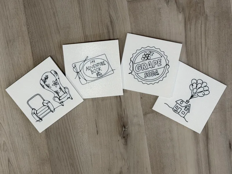 Disney and Pixar Up! Inspired Coasters - Items
