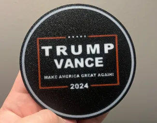 Trump Vance Coaster