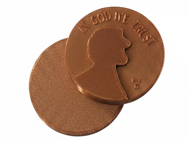 Penny fidget slider