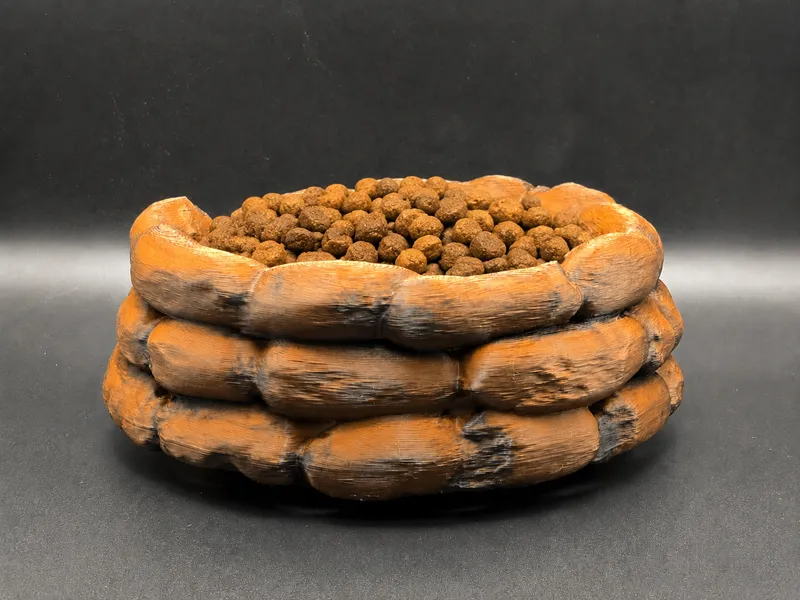 Dog Turd Pet Feeding Bowl
