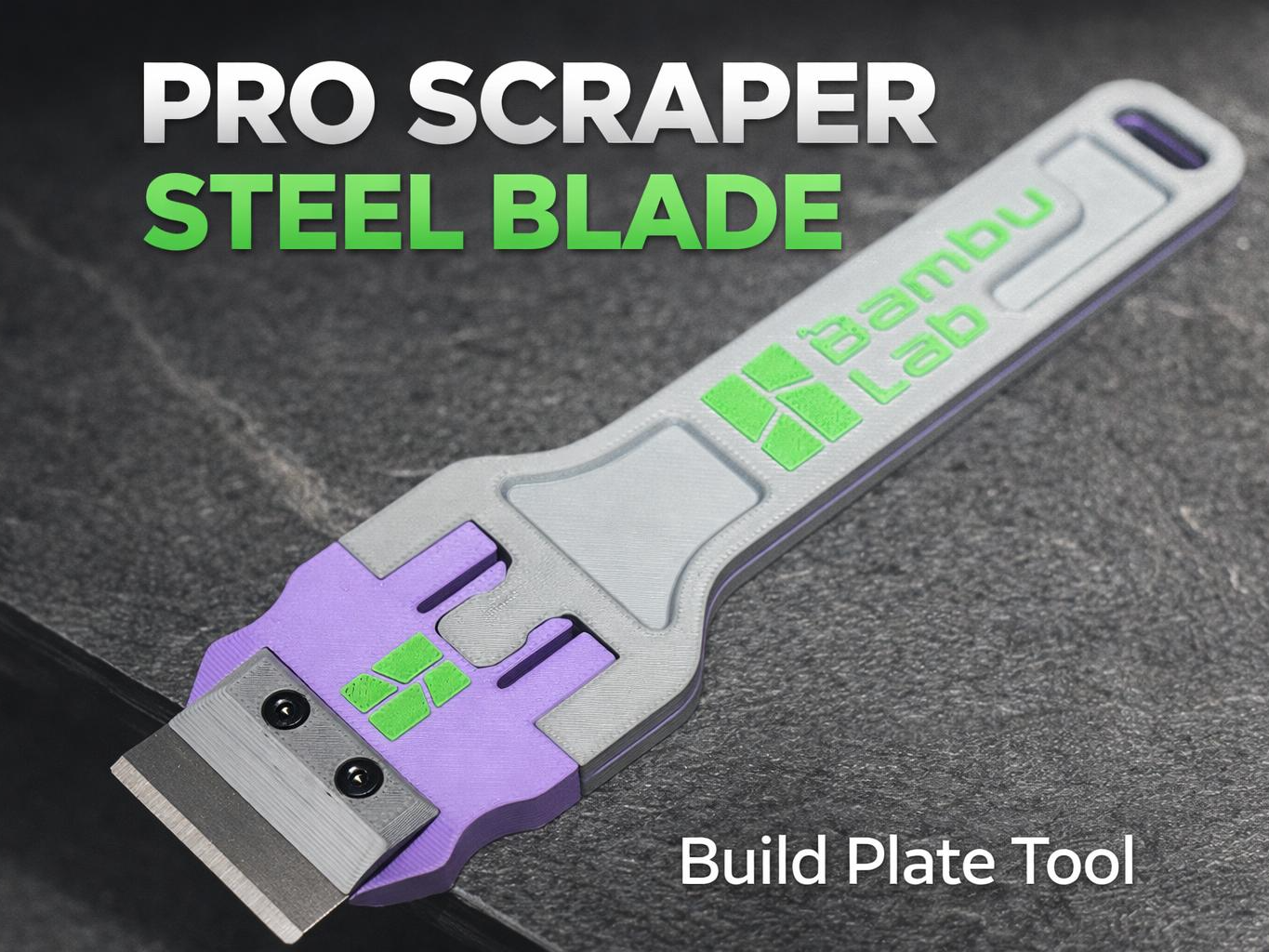 Pro Scraper – Metal Blade Edition Functional Tool