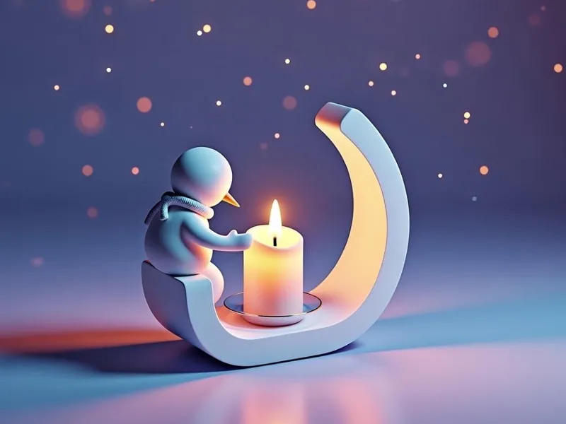 Cute Snowman Tealight Holder