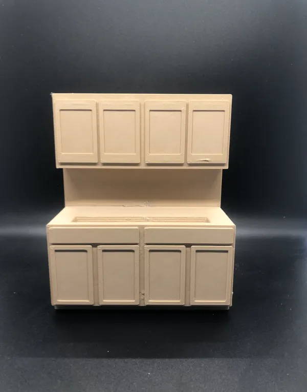 Porte-cartes de visite forme armoire