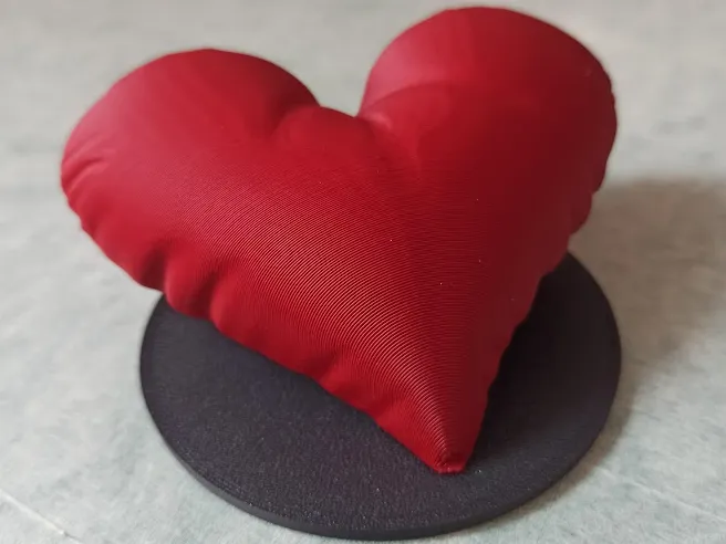 Heart pillow