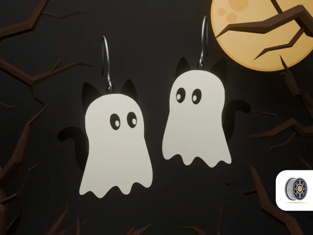 Spooky Cat Earrings | Halloween Earring Series