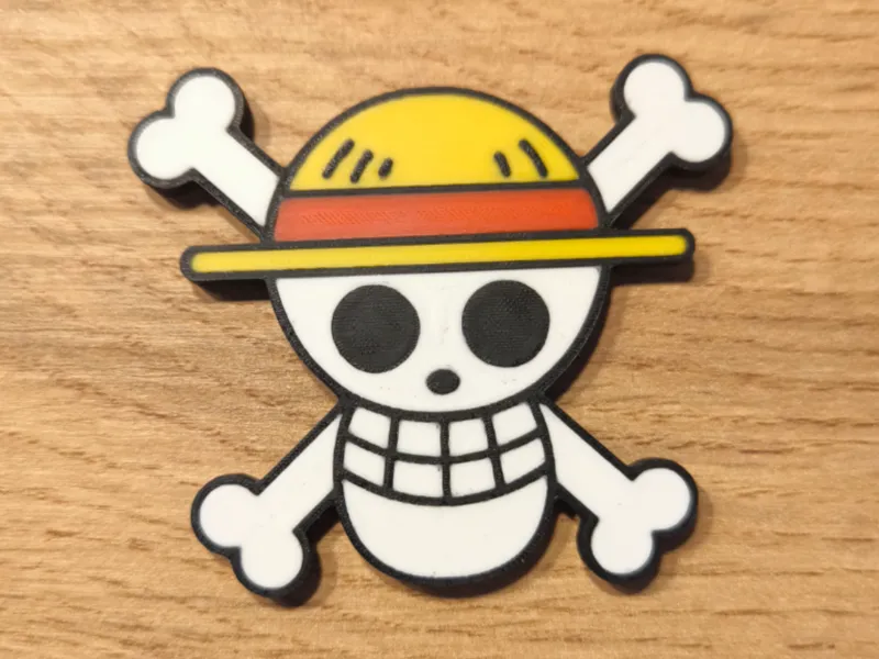 Imán One Piece Jolly Roller