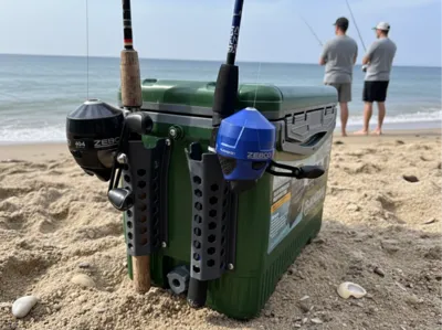 Fishing Rod Holder - Cooler or Wall Mount