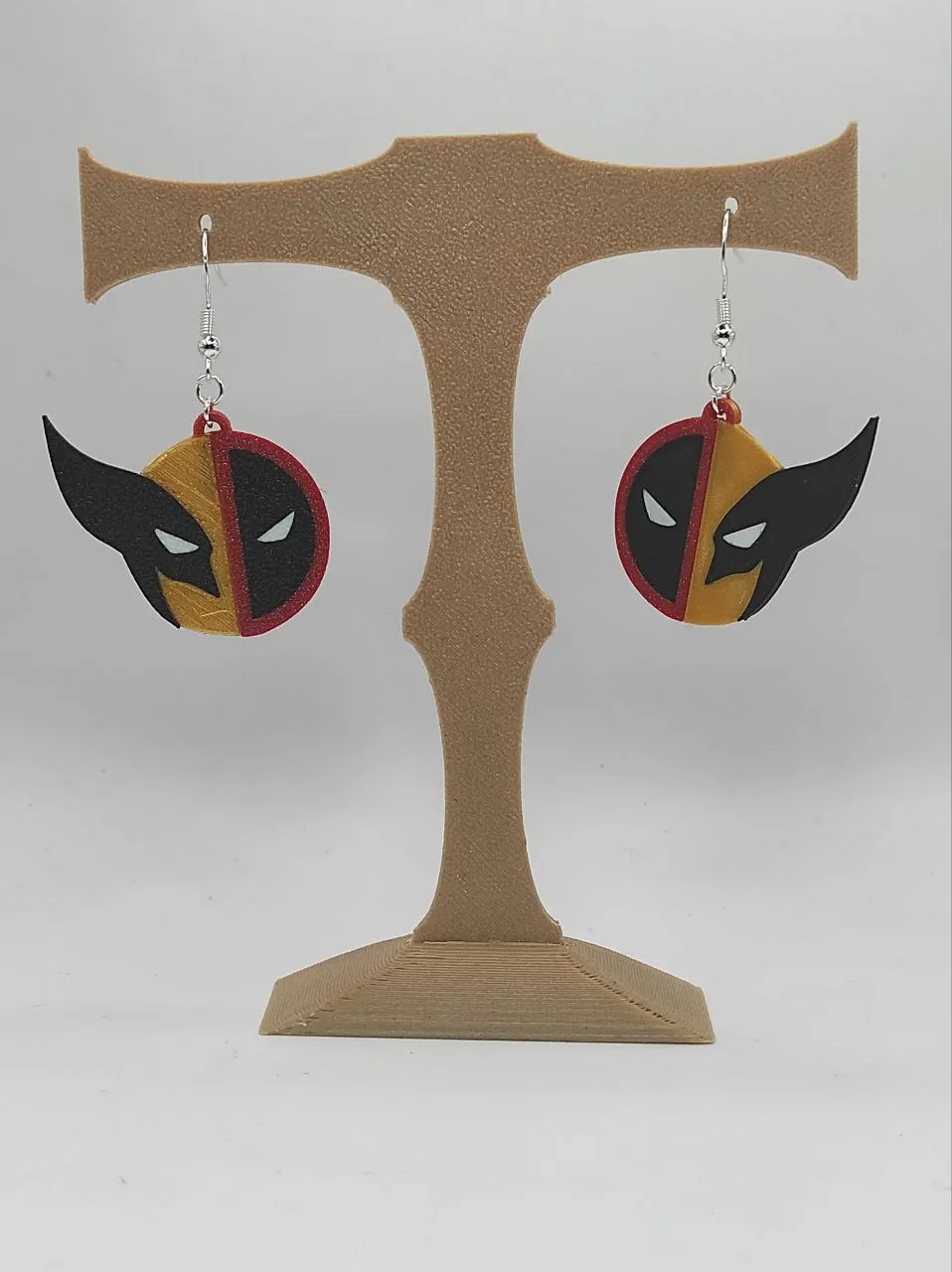 Deadpool & Wolverine earrings view 3