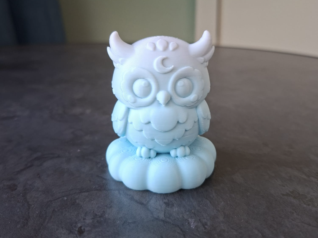 Mystical Moon Owl Figurine