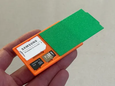 SD Buddy - Thinnest SD Card & Micro SD Card Holder